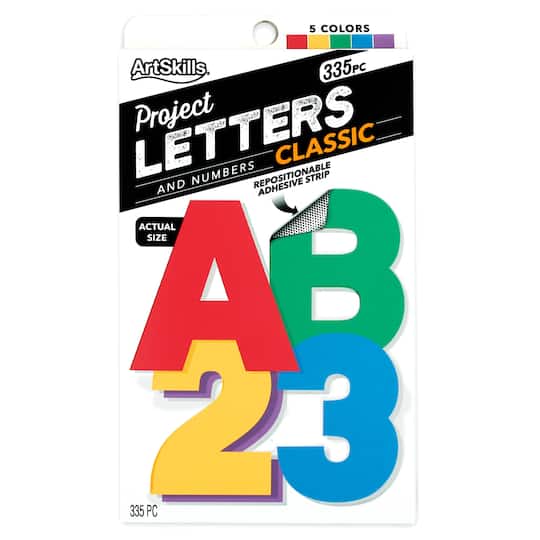 ArtSkills&#xAE; 2.5&#x22; Classic 335 Piece Paper Poster Letter Set